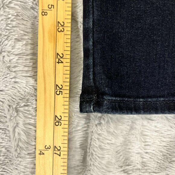 Chicos Jeans Womens 6R Jegging Ankle Pull-On Dark Wash Embellished Stretch Denim - Picture 9 of 10